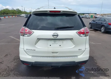 2015 Nissan Rogue Sv из США, поврежденный, VIN 5N1AT2MT1FC796627